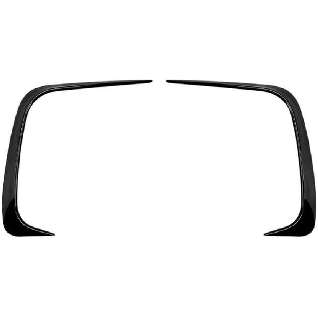 Car Front Wind Knife, Glossy Black Front Bumper Air Vent Trim, Compatible for Tiguan MK3 Standard Edition 2024(Gloss Black) Gloss Black