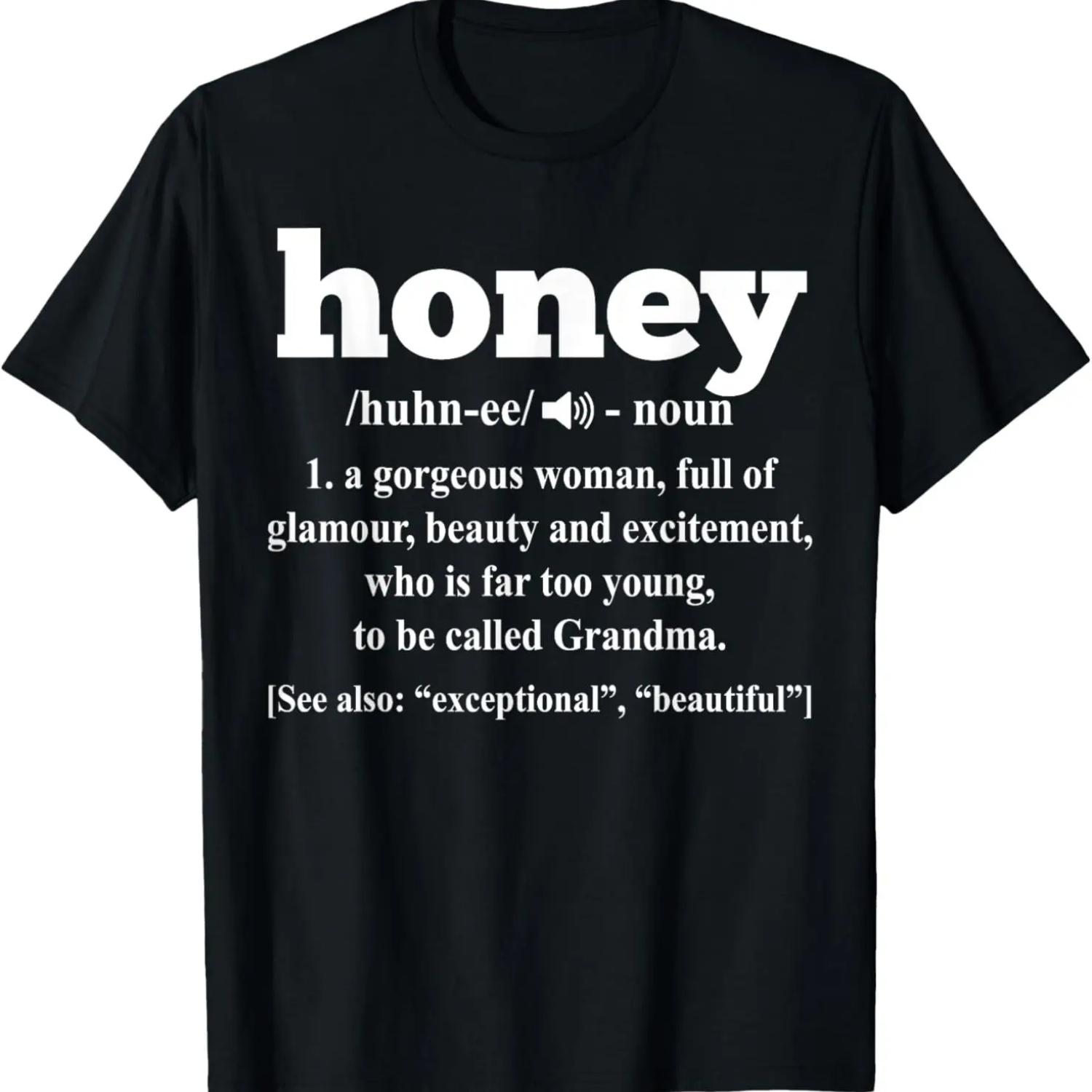 Подарок с медом Определение меда Подарок бабушке Футболка S