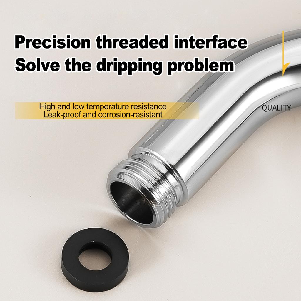 1PC Shower Head Elbow Adapter G1/2 Connections Shower Arm Extension Angle 135° Elbow Hand Shower Top Spray Elbow Connector