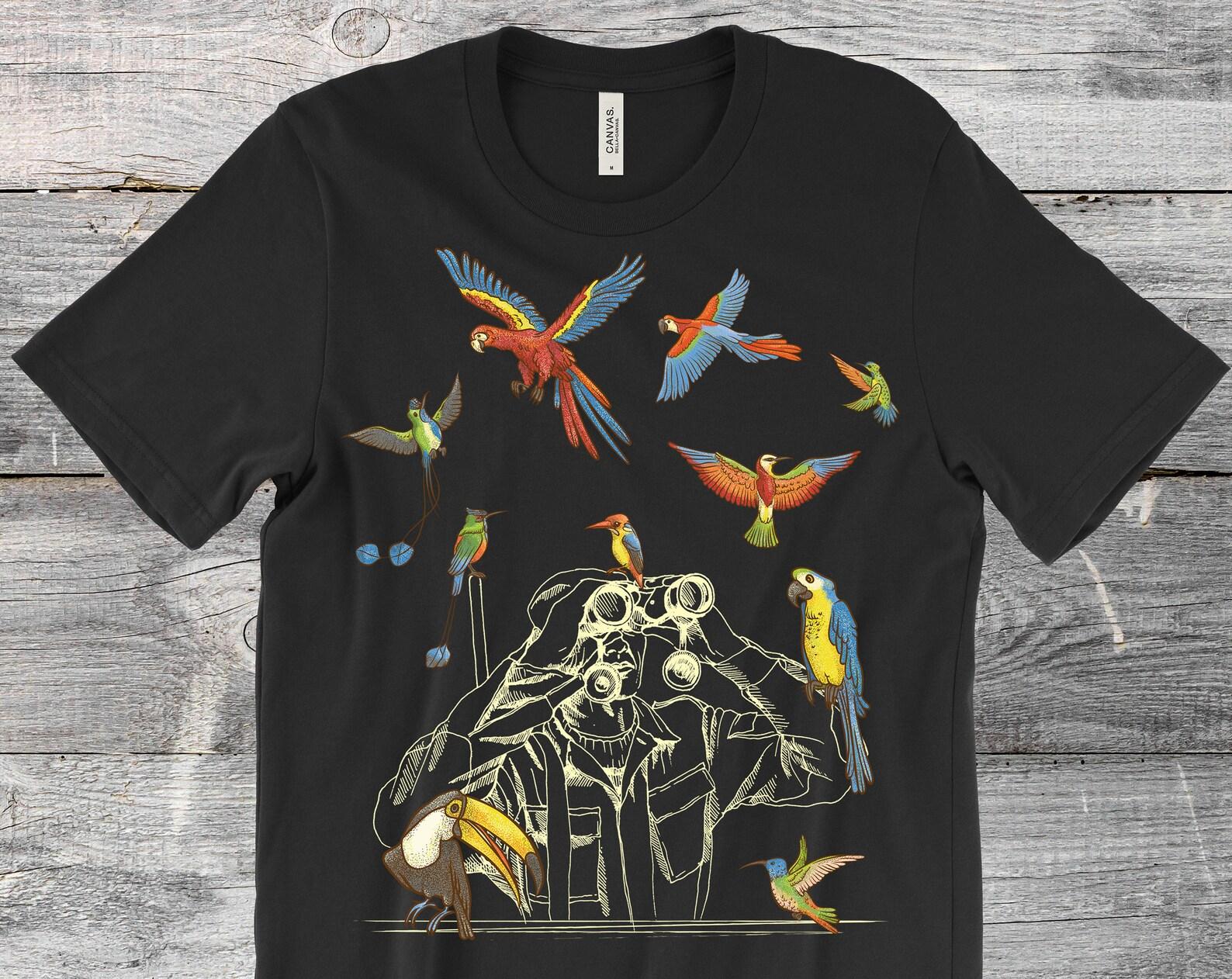 Birdwatching T-Shirt, Bird Lover, Funny Bird Watching Tee, Bird Watcher Gift, Bird Nerd, Bird Lover Birthday Present, Birding, Ornithologist 150