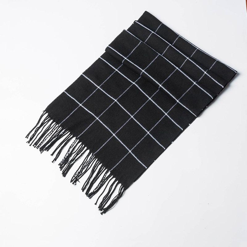 Generation Winter Cashmere Scarf Men'S Scarf Men'S Women'S Scarf Imitation Cashmere Scarf Thick British Plaid