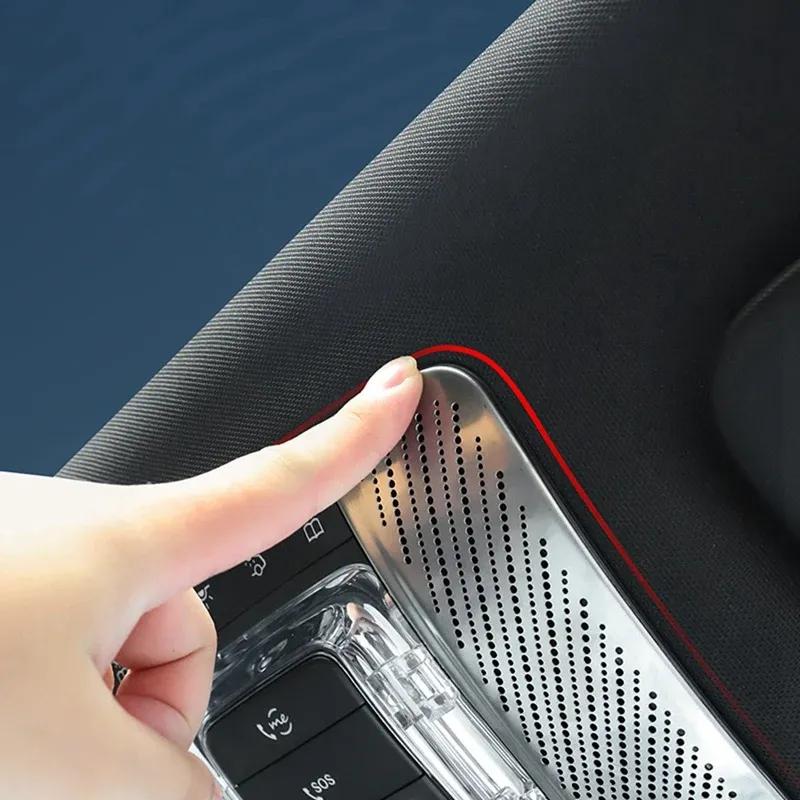 Auto Innenraum Leseleuchte Rahmen Verkleidung Aufkleber Für Mercedes Benz A B Klasse CLA GLB EQA GLA GLS -2024 Dachleuchte Abdeckung Ersatzteile