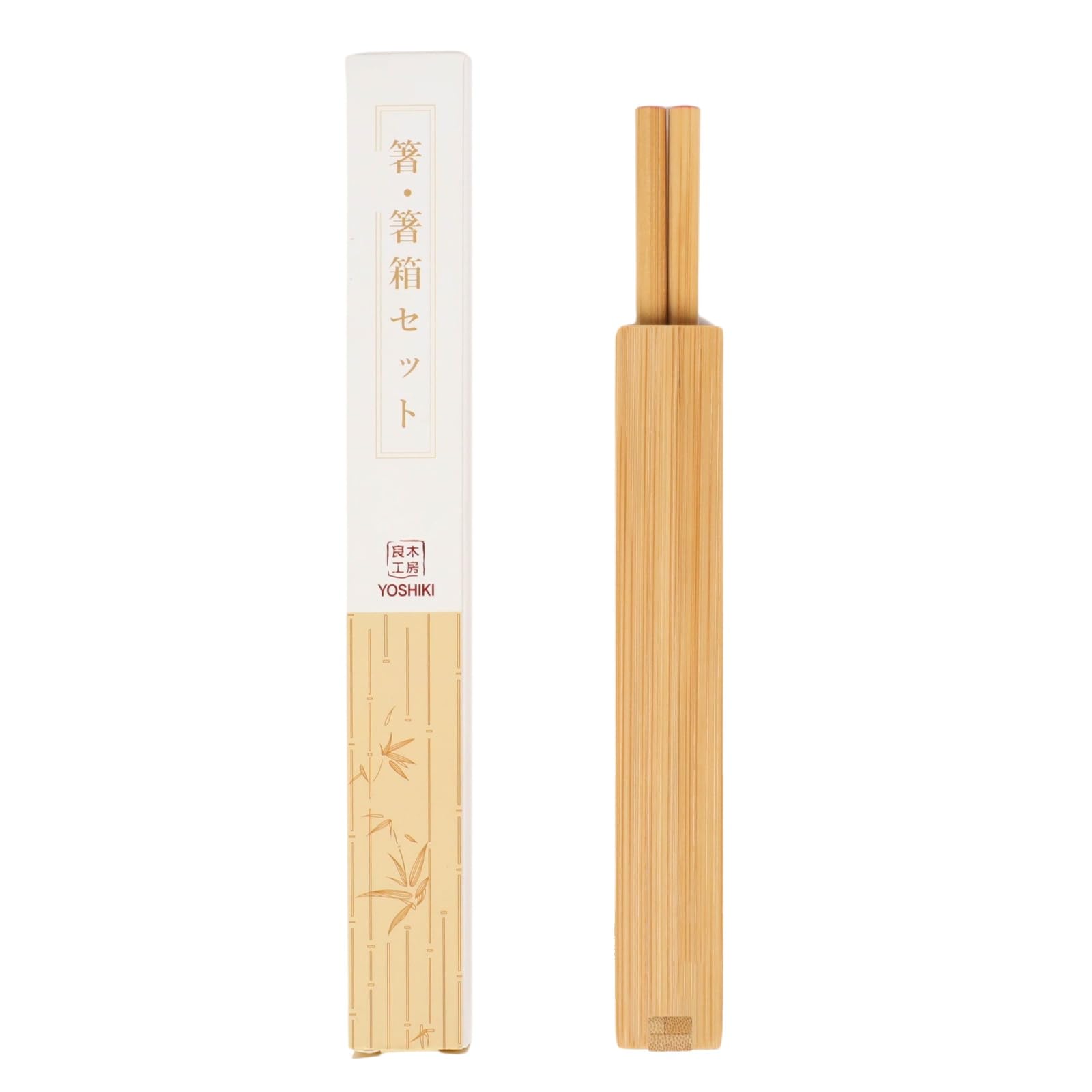 

Certified Bamboo Chopstick Case Set Chopstick Outdoor Lunch Box Chopstick Personal FSC ProductYOSHIKI - Chopsticks, Holder, Chopsticks, Case,