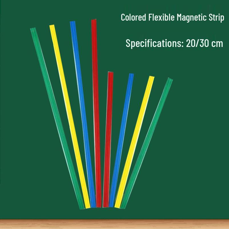 

Магнитная полоска для белой доски - 20 см x 30 см Счётная палочка, Магнитная наклейка для классной доски. 20cm Red, 4 Pieces