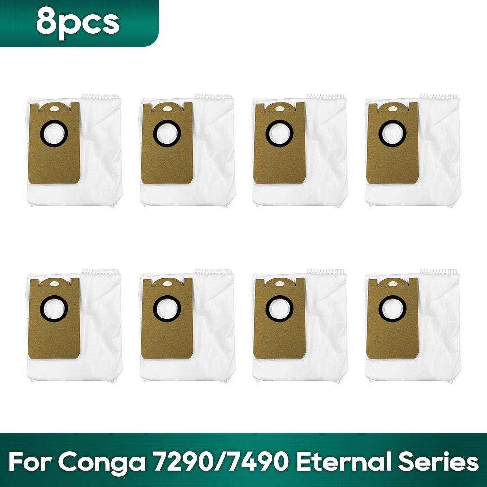 Compatible For Cecotec Conga 7490/7290 Eternal Home Genesis X-Treme Dust Bag Sack Robot Vacuums Spare Parts Accessories