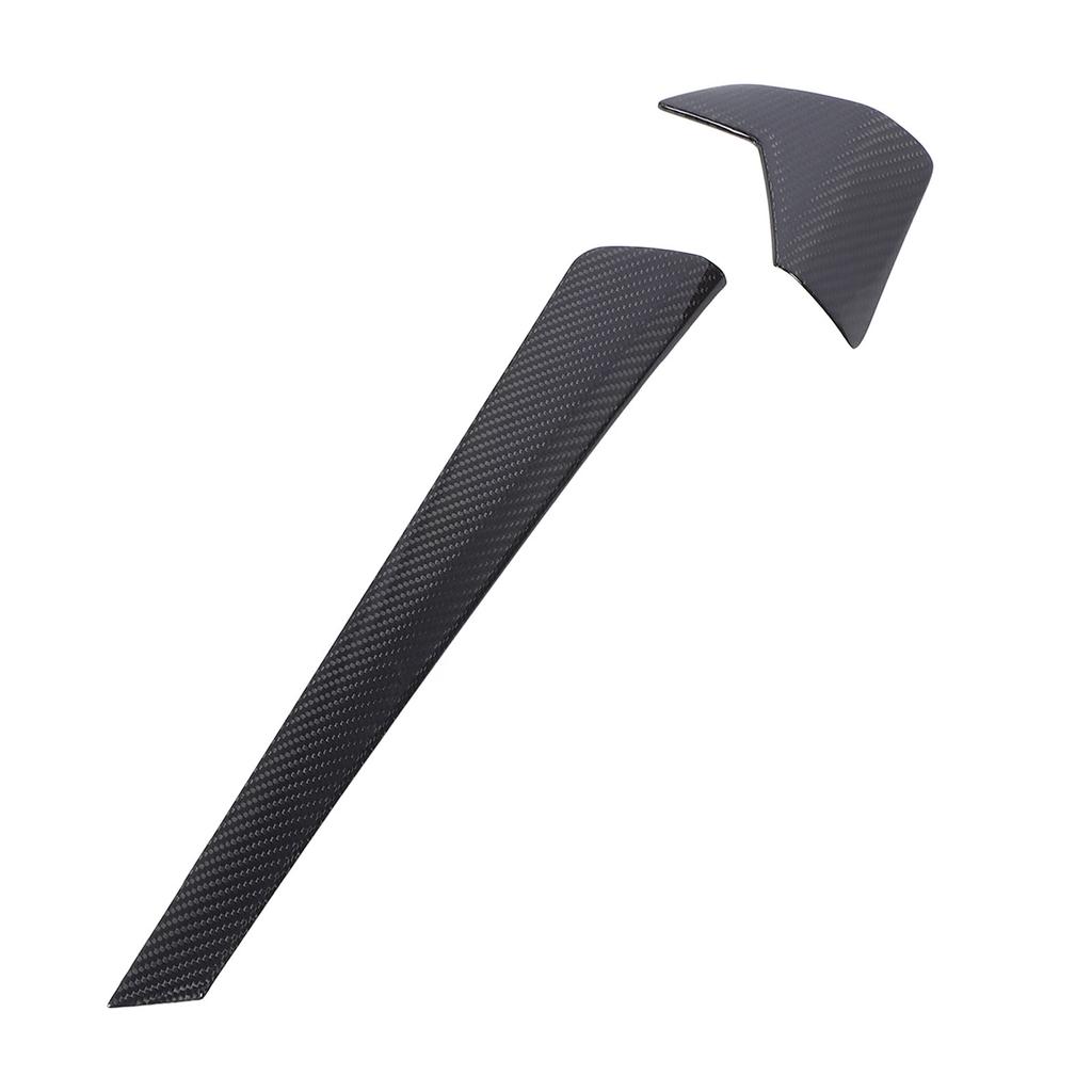 2Pcs Car Dashboard Panel Trim Strip Cover Carbon Fiber Center Console Dashboard Panel Decorative Strip for 3 Series M3