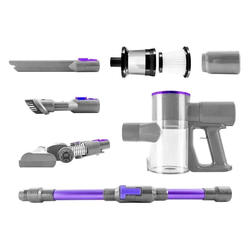Vortex - Aspirateur Balai Sans Fil - 160w - Autonomie(35min) - Filtre Hepa - Tube Pliable - 2 Modes D'aspiration