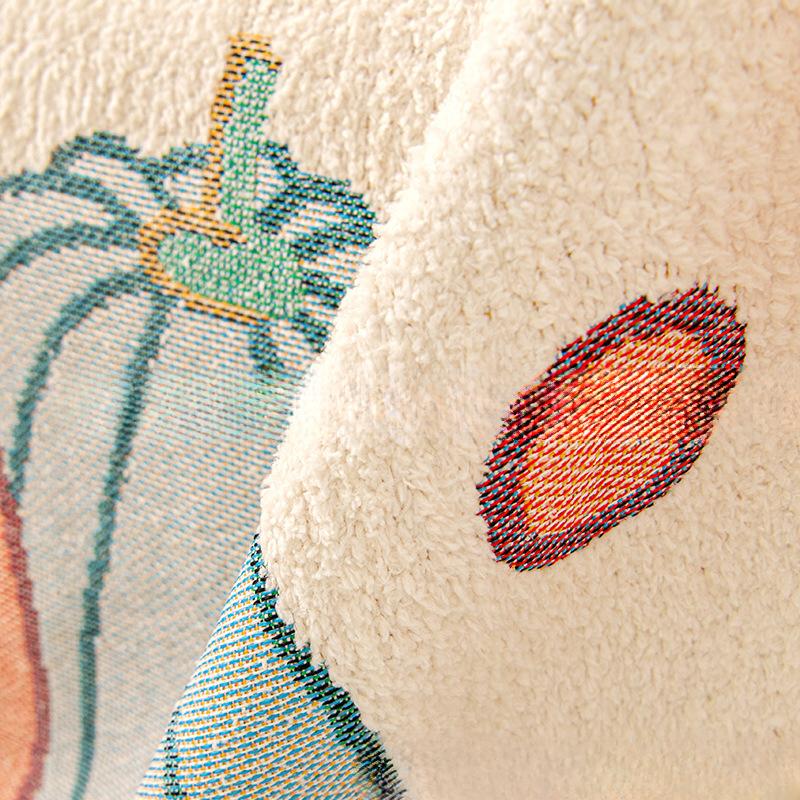 Plush Sofa Towel Autumn and Winter Thickening Sofa Cushion Four Seasons Universal Non-Slip Seat Cushions Sets Cover Cloth