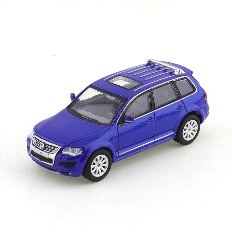 W127SHADOW / DCT 1/64 Volkswagen Touareg R50 Car Alloy Toys Motor Vehicle Diecast Metal Model Kids Xmas Gift Toys for Boys