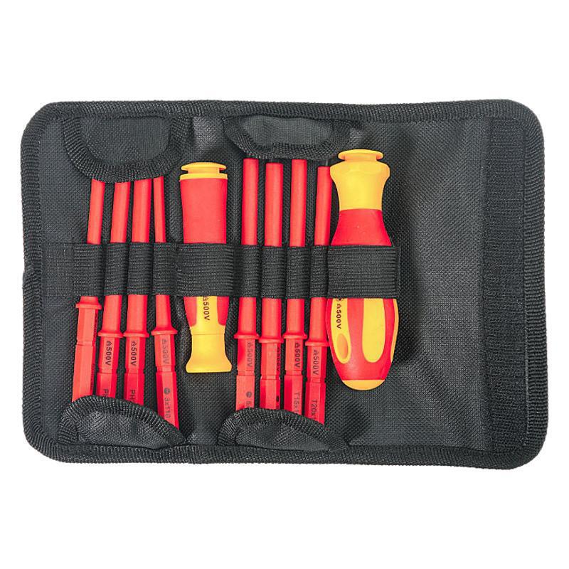 High Hardness Insulated Electrician Screwdriver Set - Magnetic Phillips, Flathead, Torx, Special Shape