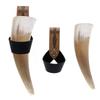 Historical Role Playing Horn Shield Medieval Style PU Leather Cover Ancient Costume Accessory Lightweight Role playing