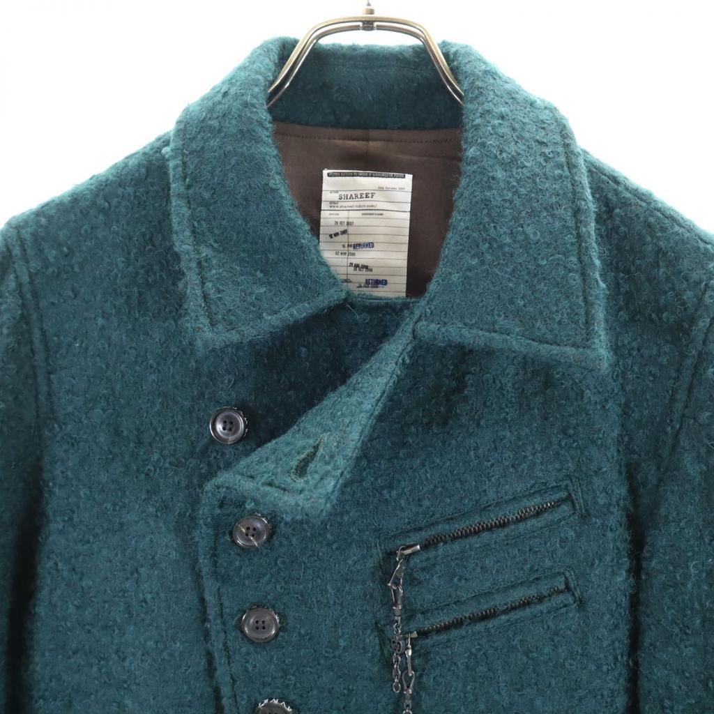 SHAREEF Made In Japan Mohair Blend Jacket 1 Green Men's Used