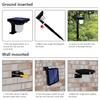 LED Solar Veranda Lichter Menschlichen Körper Induktion Outdoor Wasserdicht Landschaft Spot Lichter 3 Modi Path Light Für Gartenbeleuchtung
