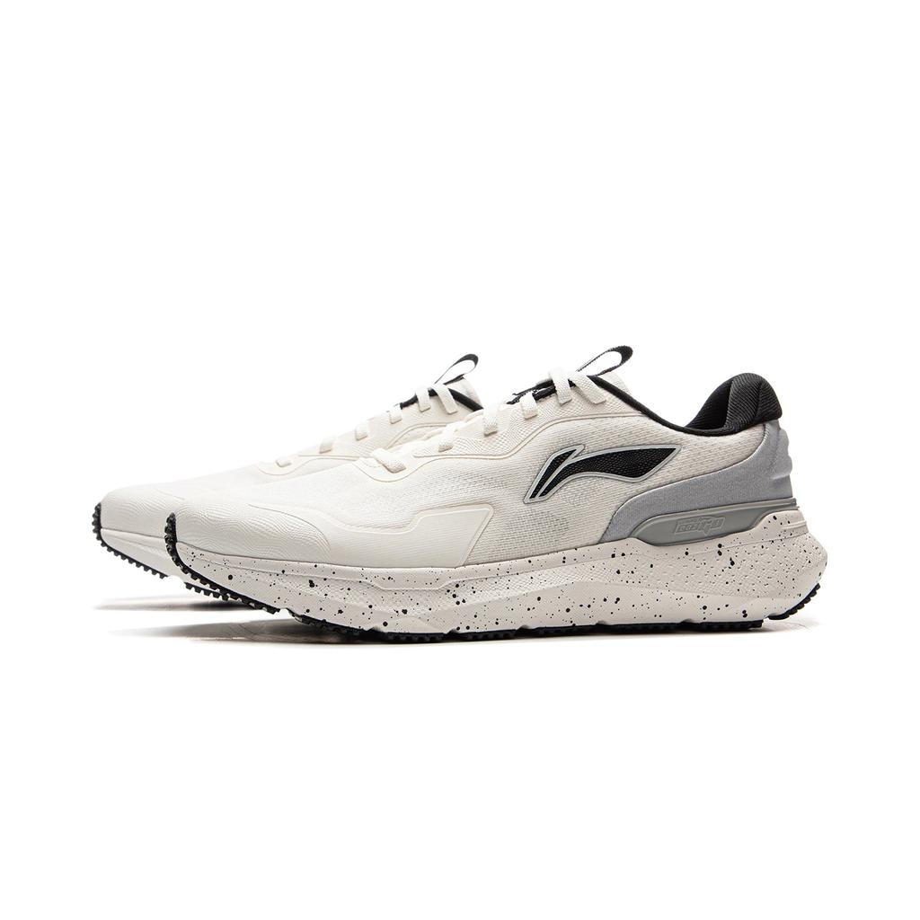 New LINING EasyFit 2 Running Shoes Men's Low top Ivory/Brick Gray ARSV013-2