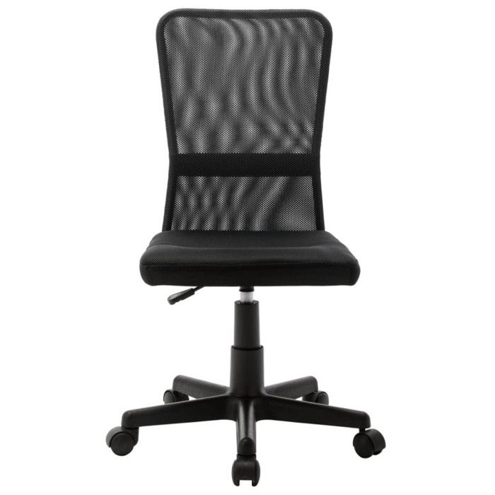 VidaXL Chaise de Bureau Pivotante Fauteuil de Bureau Siège Chaise de Sport Intérieur Pivotement sur 360 Degrés Noir 289510