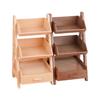 Miniature Mini Flower Stand Shelf Play House Toy Model Mini Simulation Scene Doll House Dessert Knickknack