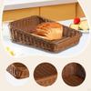 Aufbewahrungskorb Zähler-Organizer Multifunktional Rustikale Obstkörbe Snack Brot für Speisekammer