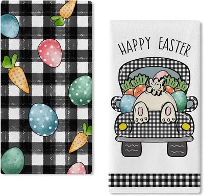 2 Pack Easter Kitchen Towels Dish Towels
