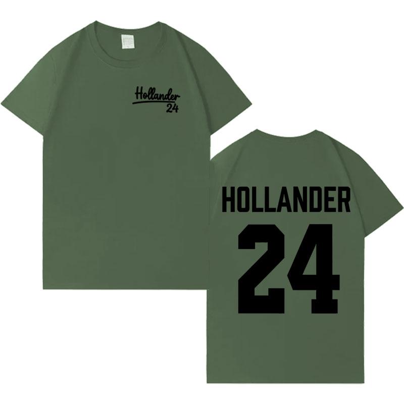 

Heated Rivalry Shane Hollander 24 Fashion Tshrit Mens Womens Casual Aesthetic Tshrits Loose Oversized Hip Hop Short Sleeves Tops 3XL