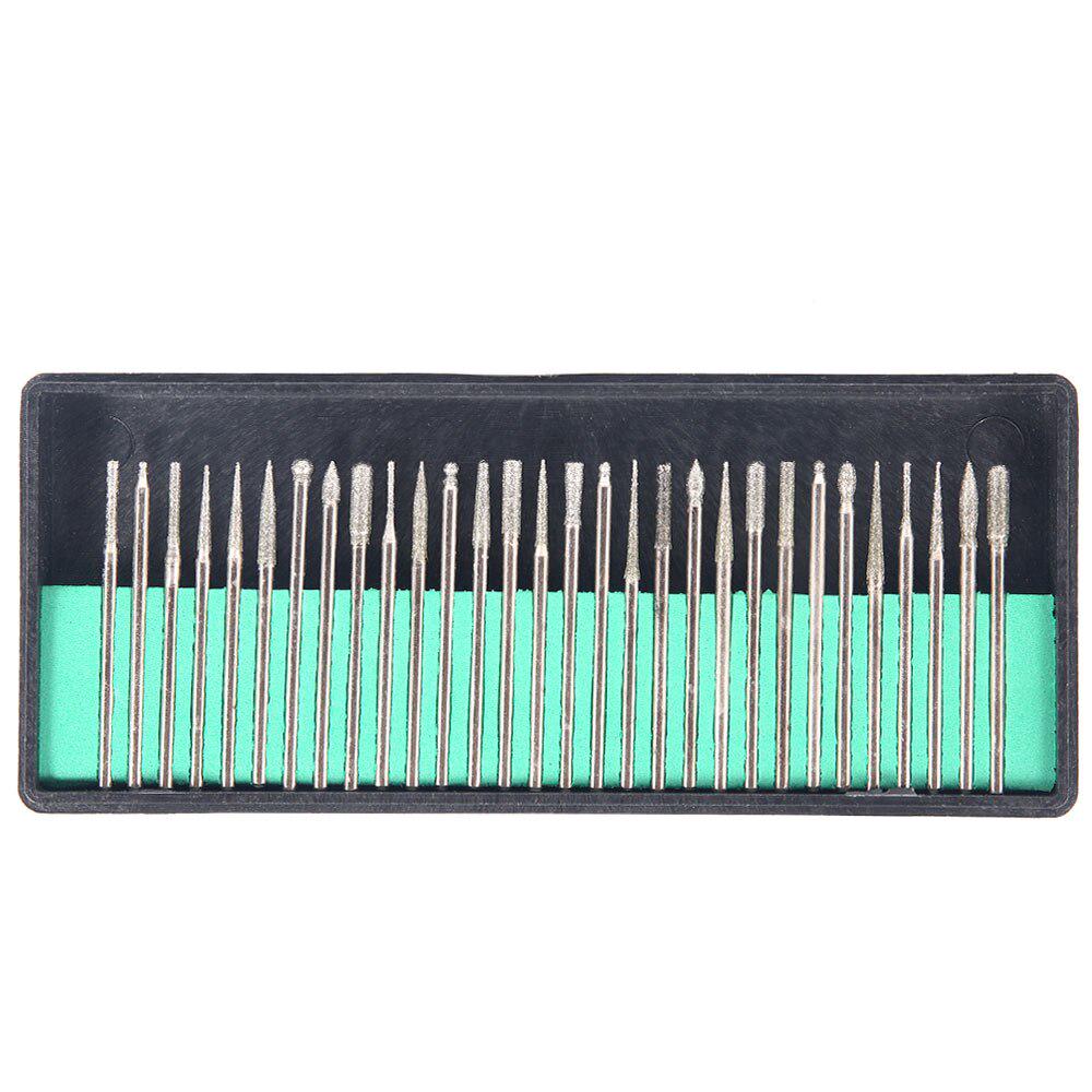 Ceramic Diamond Nail Drill Milling Cutter Nail Art Manicure Files Electric Rotary Grinder Tools