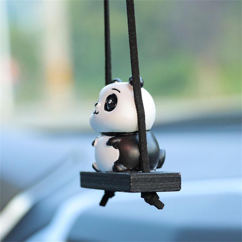 Panda Car Accessories Beautiful And Practical Creativity Home Decorations Panda Pendant Repeated Use Panda Household Products