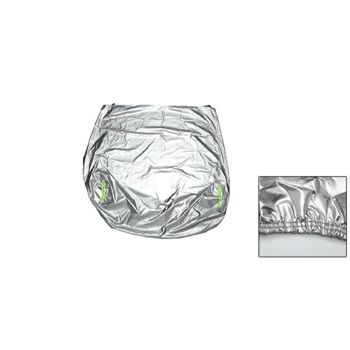 

UXCELL Front Half Car Cover 220x160cm Bonnet Cover Waterproof Outdoor Engine Hood Half Cover 210D with Reflective Tape серебряный