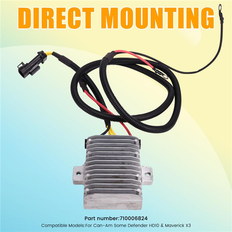 NEW Voltage Regulator For Can-Am Some Defender HD10 & Maverick X3 710006824-A87Q