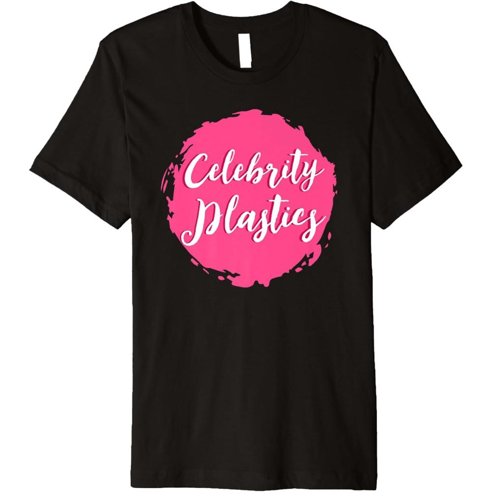 Official Celebrity Plastics Premium T shirt 4XL чёрный