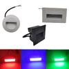 Outdoor Indoor LED Step Light 15LEDS Waterproof Stair Light Wall Embedded Underground Light Deck Footlights 85-265V IP65