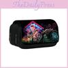 Stranger Things Double Layer Pencil Case With Large Capacity For Students And Office Use