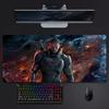 Cool Sci Fi Game Mmass Effect N7 Mouse Pad Mousepad Large Gaming Lockedge Thickened Pc Table Desk Mat