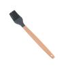 11-Piece Wooden Handle Silicone Kitchenware Set - Includes 9 Kitchen Tools, Spatula, and Spoon.