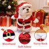 Creativity Cute Christmas Pet Clother Santa Claus Puppy Costume For Small Dog Cat Festival Dress Up Jumpsuit Party Gift