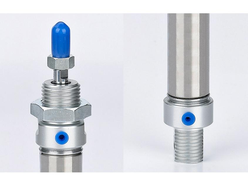 Corrosion Resistant Stainless Steel Pneumatic Cylinder 16-40mm/50-150mm