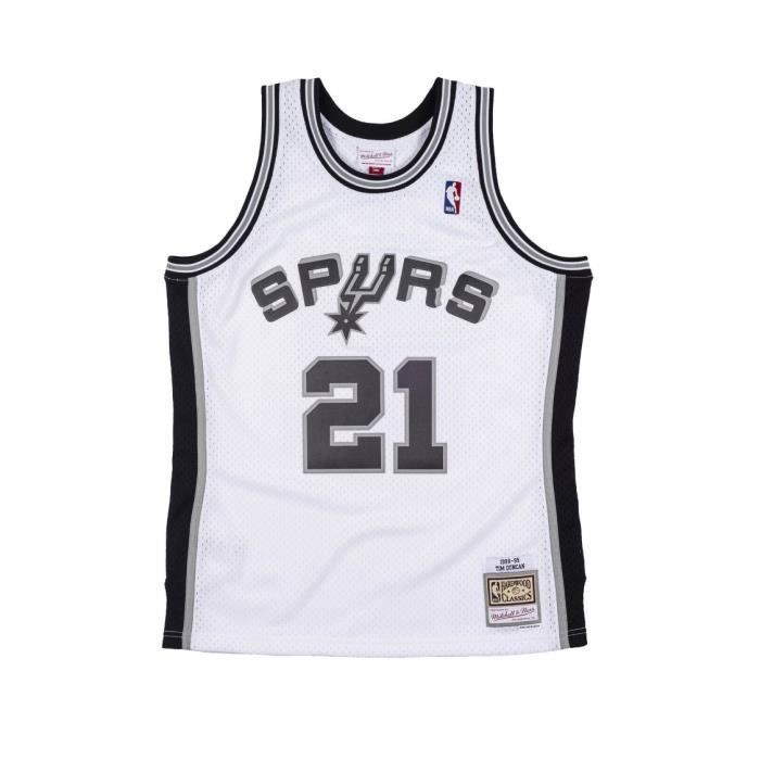 T-shirt - Mitchell &amp; Ness - Sa Spurs - Blanc - Regular - Manches courtes