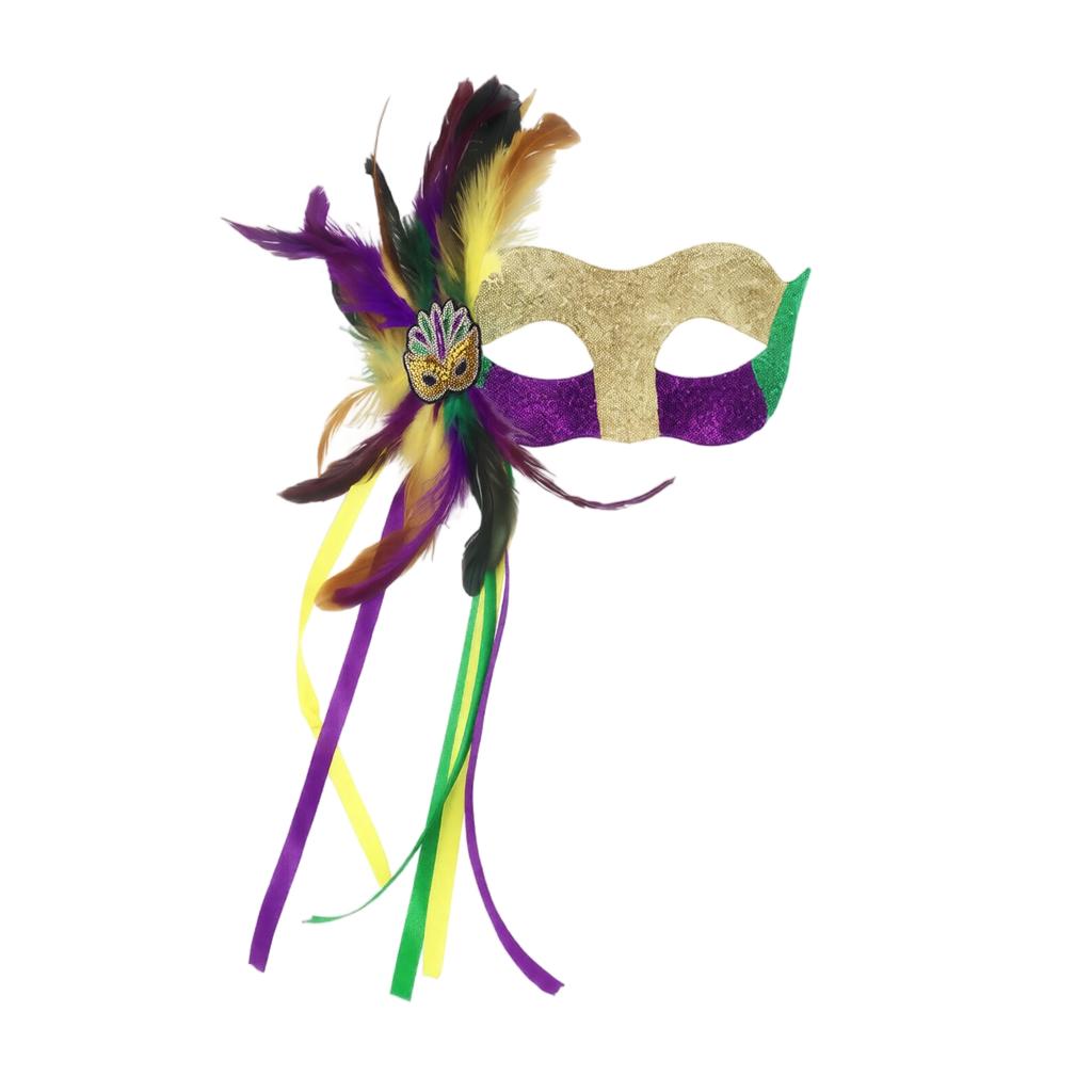 Masquerade for Costume Party Decor - 3 Color Options ( A)