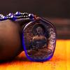 Ručně vyráběný náhrdelník Nepálský buddhistický Mala kamenné korálky Náhrdelník s přívěskem socha Buddhy Prohlášení Buddha Lucky Amulet s přívěskem