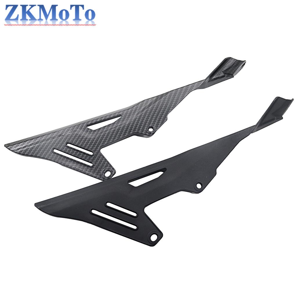 Motorcycle Chain Guard Cover Protector Sprocket Cover Case Saver For Sur-Ron Surron Sur Ron Light Bee X S Carbon Fiber Pattern