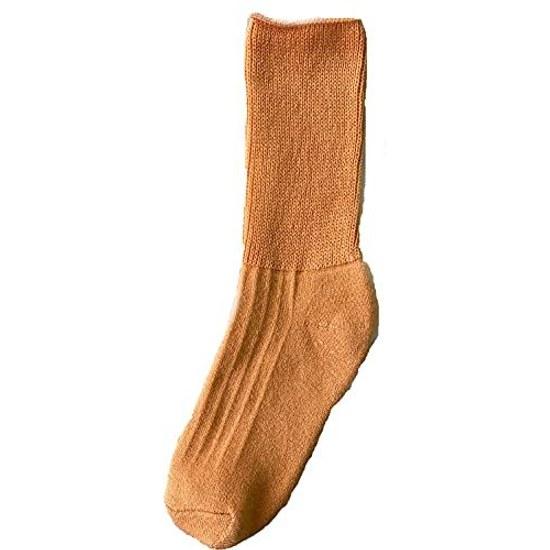 Iyashi Japan-made socks women Thermospire orange 2 pairs set