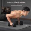 Haltère Hexagonal 5 kg Revêtement Caoutchouc pour Fitness à Domicile et Musculation