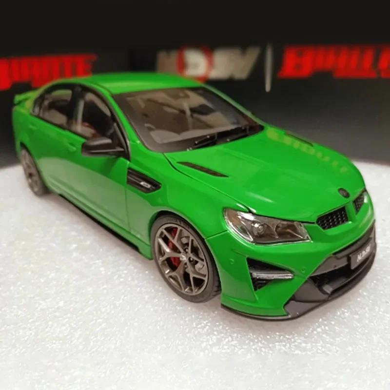 

Diecast Alloy 1:18 Scale Holden HSV GTSR HERON Green Simulation Sedan Model Collection Display Ornament Toy Gift-No certificate