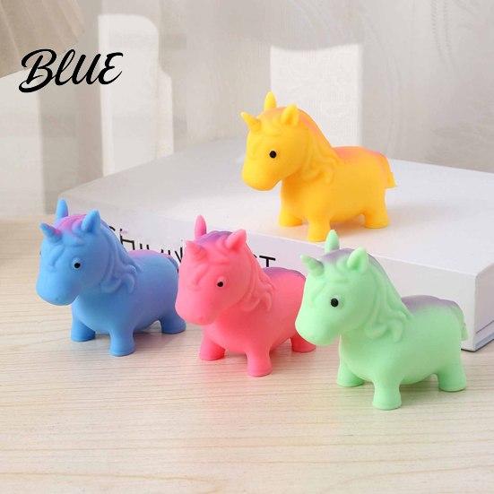 Squeeze Stress Ball Flour Filling Horse Toy Stretchy Slow Rebound Simulation Pony Fidget Soft Animal Shape Sensory Pinch Shaped