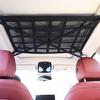 Roof Handle Storage Net for Cars with Reinforced Mesh Panel and Four Point Mount for Cabin Storage Inside the Vehicle