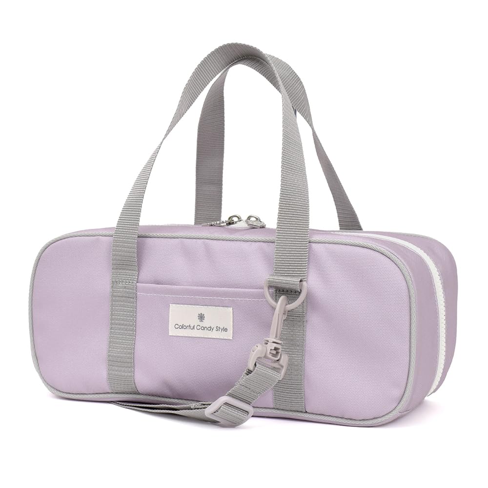COLORFUL CANDY STYLE Art Supplies and Paint Set Watercolor Lightweight In Muted Lavender and Muted Solid A Stylish Mesh Art Bag for Girls with a