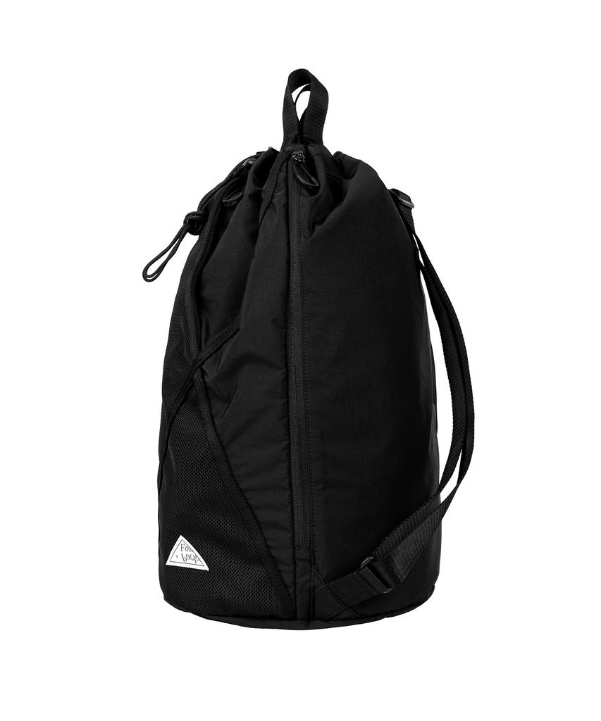 Foundpocket Feather Gym Sack Black