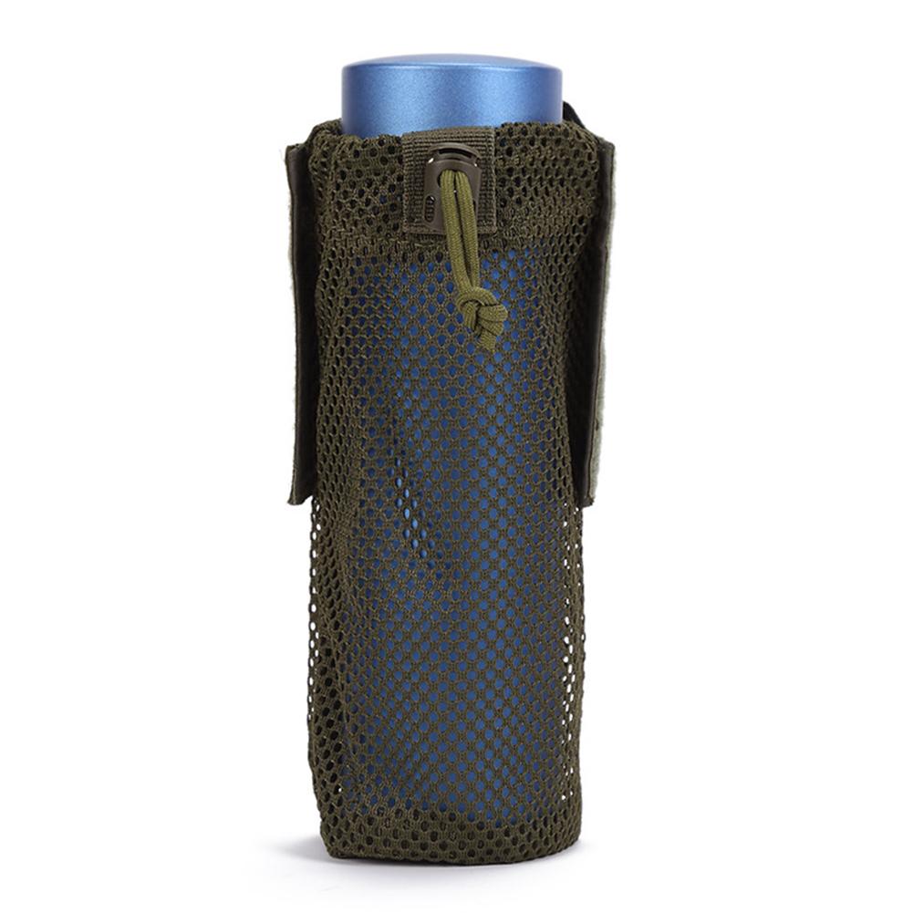 Cycling Water Bottle Pouch Multifunctional Molle Bottle Storage Bag Sports Water Bottle Bag for Outdoor Hiking Mountaineering
