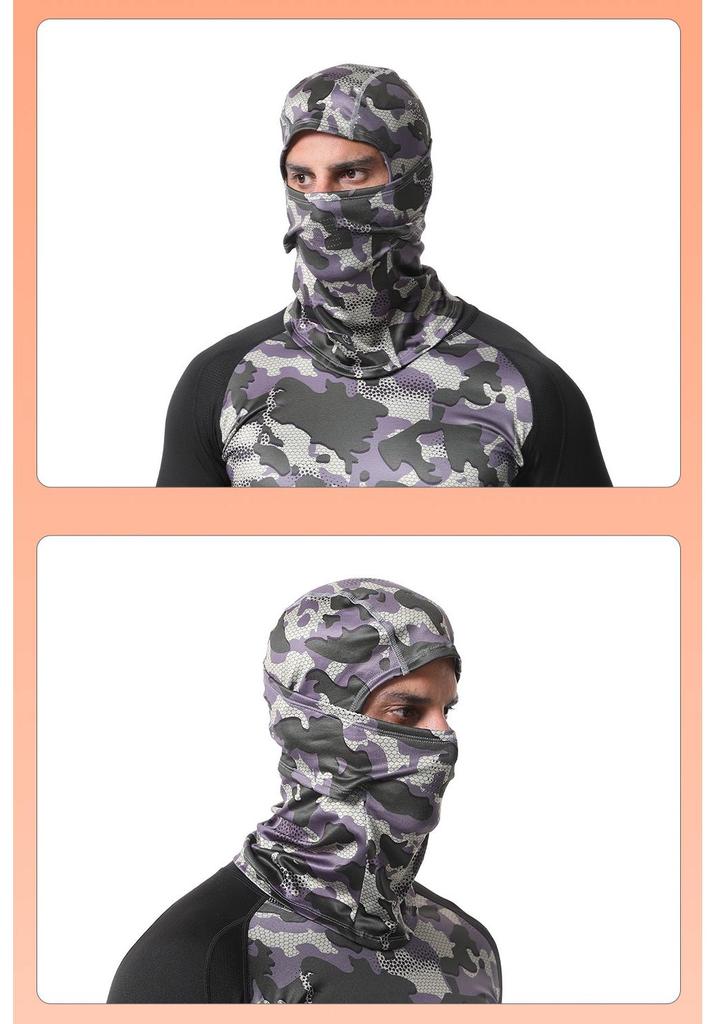 Winter Quick-Dry Cycling and Skiing Neck Gaiter with Velvet Lining for Cold Protection