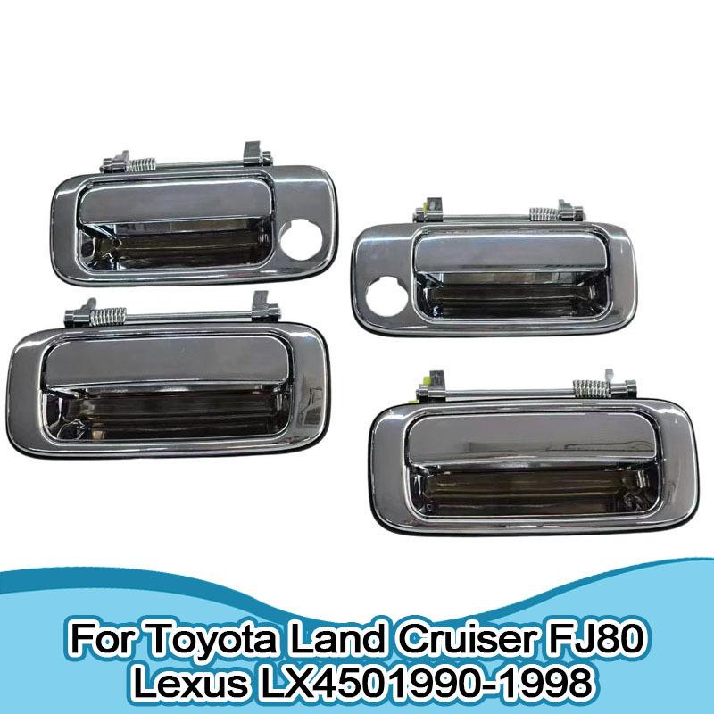 Door Handle Cover For Toyota Land Cruiser FJ80 1990-1998Lexus LX450 1990-1998 Car Exterior 69210-60010 69220-60010 69230-60010