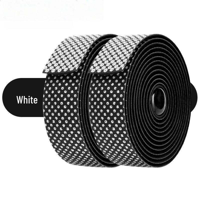 Dual-Color Shock-Absorbing, Anti-Slip, Stain-Resistant, Breathable, Washable Mountain Bike Handlebar Tape for Comfort