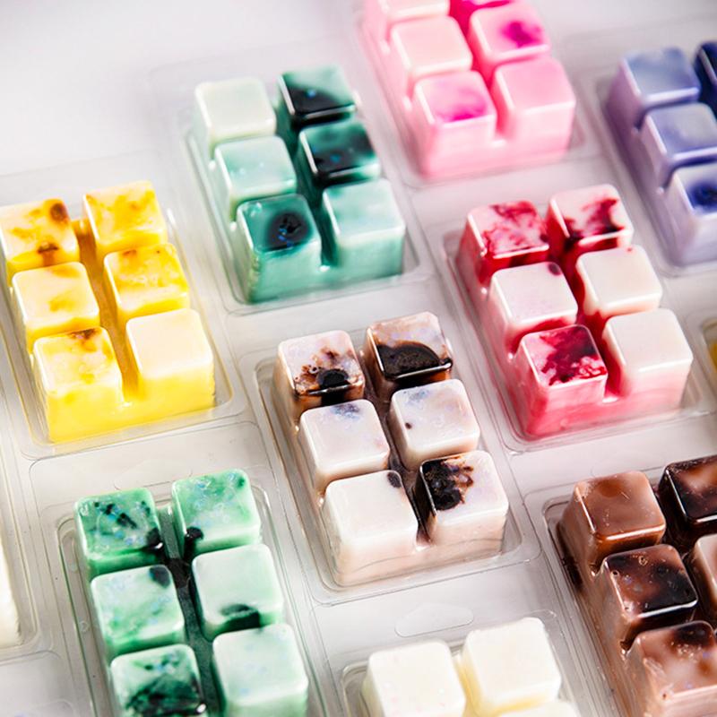 1PC Modern Geometric Soy Candles Scented Candles Home Decor Scented Candles Fresh Air 8.2x5.8cm